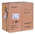 Lanberg Kabel sieciowy Lanberg LCU6-12CU-0305-S (UTP; 305m; kat. 6; kolor szary)