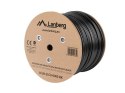 Lanberg Kabel sieciowy zewnętrzne Lanberg LCU6-21CU-0305-BK (UTP; 305m; kat. 6; kolor czarny)