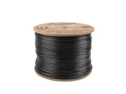 Lanberg Kabel sieciowy zewnętrzne Lanberg LCU6-21CU-0305-BK (UTP; 305m; kat. 6; kolor czarny)
