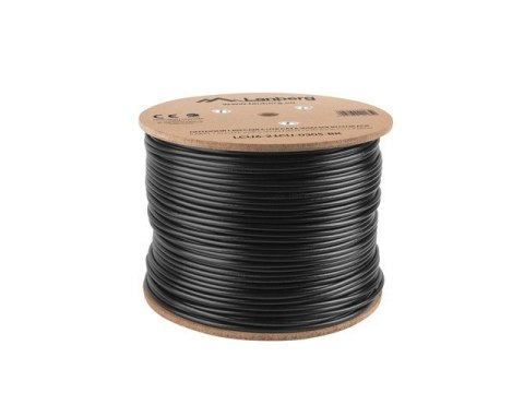 Lanberg Kabel sieciowy zewnętrzne Lanberg LCU6-21CU-0305-BK (UTP; 305m; kat. 6; kolor czarny) Lanberg Kabel sieciowy zewnętrzne Lanberg LCU6-21CU-0305-BK (UTP; 305m; kat. 6; kolor czarny)