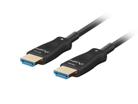 Lanberg LANBERG KABEL HDMI M/M V2.1 40M 8K OPTYCZNY AOC CA-HDMI-30FB-0400-BK Lanberg LANBERG KABEL HDMI M/M V2.1 40M 8K OPTYCZNY AOC CA-HDMI-30FB-0400-BK
