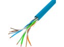 Lanberg LANBERG KABEL LAN UTP 100MB/S 305M DRUT CCA NIEBIESKI