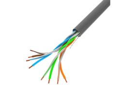 Lanberg LANBERG KABEL LAN UTP 100MB/S 305M DRUT CCA SZARY