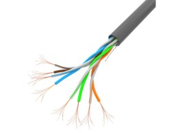 Lanberg LANBERG KABEL LAN UTP 100MB/S 305M LINKA CCA SZARY