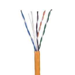 Lanberg LANBERG KABEL UTP 1GB/S 305M DRUT CCA POMARAŃCZOWY LCU6-10CC-0305-O
