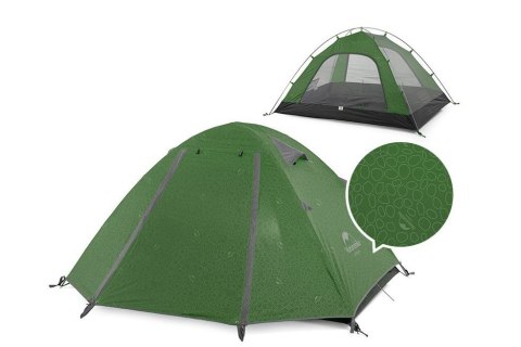 Naturehike Naturehike Namiot P-Series 3 UV NH18Z033-P-Forest Green Naturehike Naturehike Namiot P-Series 3 UV NH18Z033-P-Forest Green