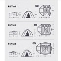 Naturehike Naturehike Namiot P-Series 3 UV NH18Z033-P-Forest Green