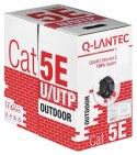 Q-LANTEC Q-LANTEC Kabel sieciowy UTP kat.5e PE ZEWNĘTRZNY SUCHY 305m