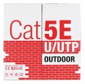Q-LANTEC Q-LANTEC Kabel sieciowy UTP kat.5e PE ZEWNĘTRZNY SUCHY 305m