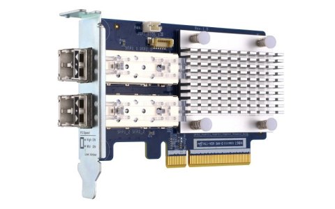 QNAP Qnap QXP-16G2FC, 2x 16Gb Gen 5 Fibre Channel card with SFP+ transceivers(2x 16Gb LC SR), PCIe Gen3 x8, Low profile, up to 125 me QNAP Qnap QXP-16G2FC, 2x 16Gb Gen 5 Fibre Channel card with SFP+ transceivers(2x 16Gb LC SR), PCIe Gen3 x8, Low profile, up to 125 me