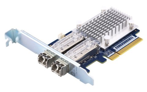 QNAP Qnap QXP-16G2FC, 2x 16Gb Gen 5 Fibre Channel card with SFP+ transceivers(2x 16Gb LC SR), PCIe Gen3 x8, Low profile, up to 125 me QNAP Qnap QXP-16G2FC, 2x 16Gb Gen 5 Fibre Channel card with SFP+ transceivers(2x 16Gb LC SR), PCIe Gen3 x8, Low profile, up to 125 me