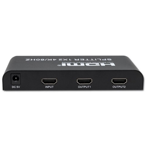 Qoltec QOLTEC ROZDZIELACZ SPLITTER 2XHDMI 4KX2K | 6GB/S | 60HZ Qoltec QOLTEC ROZDZIELACZ SPLITTER 2XHDMI 4KX2K | 6GB/S | 60HZ