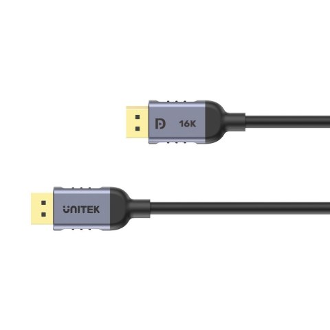 UNITEK UNITEK KABEL DISPLAYPORT 1.4 8K 60HZ, 4K 240HZ, 2M UNITEK UNITEK KABEL DISPLAYPORT 1.4 8K 60HZ, 4K 240HZ, 2M