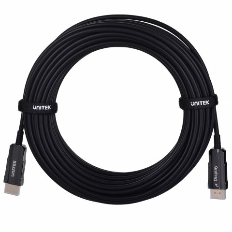 UNITEK UNITEK KABEL OPTYCZNY HDMI 2.0 Active Optical Cable 4K 60HZ 15M UNITEK UNITEK KABEL OPTYCZNY HDMI 2.0 Active Optical Cable 4K 60HZ 15M