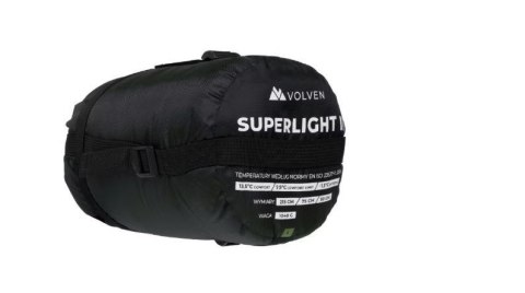 VOLVEN Śpiwór Turystyczny Volven Superlight II - Oliwkowy Prawy VOLVEN Śpiwór Turystyczny Volven Superlight II - Oliwkowy Prawy