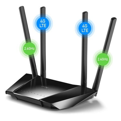 CUDY Router CUDY LT400_EU 300 Mbps Wireless N 4G LTE Cat.4 SIM CUDY Router CUDY LT400_EU 300 Mbps Wireless N 4G LTE Cat.4 SIM
