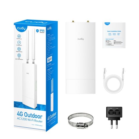 CUDY Router CUDY LT700 Outdoor_EU Router 4G/5G CUDY Router CUDY LT700 Outdoor_EU Router 4G/5G