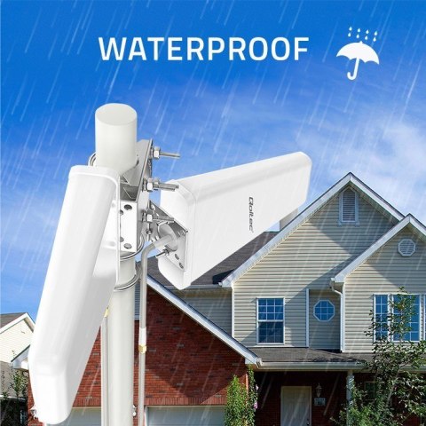 Qoltec QOLTEC ANTENA 4G LTE DUAL | 14DBI | DOOKÓLNA | ZEWNĘTRZNA Qoltec QOLTEC ANTENA 4G LTE DUAL | 14DBI | DOOKÓLNA | ZEWNĘTRZNA