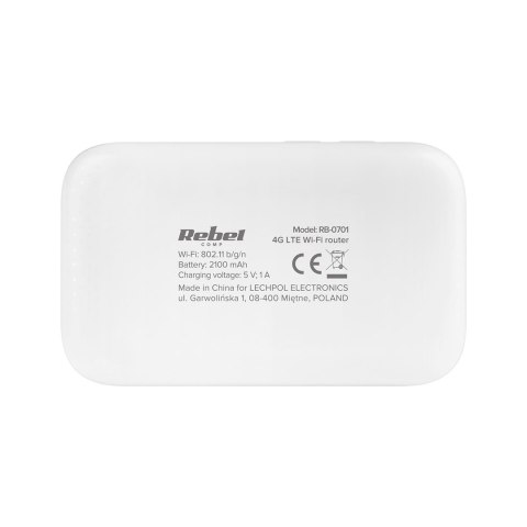 Rebel REBEL MODEM-MIFI ROUTER 4G LTE Rebel REBEL MODEM-MIFI ROUTER 4G LTE