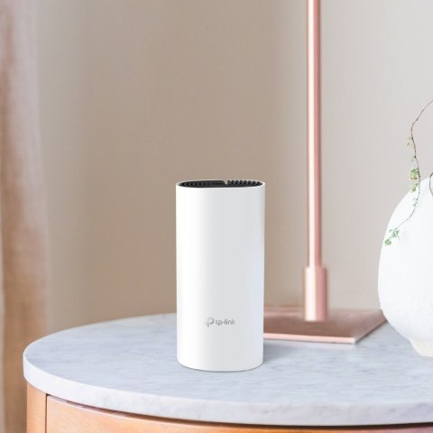TP-LINK Access Point bezprzewodowy WiFi TP-LINK DECO M4 1-PACK (300 Mb/s - 802.11 b/g/n, 867 Mb/s - 802.11 a/n/ac) TP-LINK Access Point bezprzewodowy WiFi TP-LINK DECO M4 1-PACK (300 Mb/s - 802.11 b/g/n, 867 Mb/s - 802.11 a/n/ac)