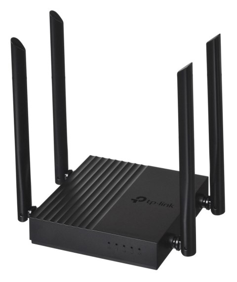 TP-LINK Router TP-LINK Archer C64 Obsługa standardu Wi-Fi 802.11ac Wave2 - 867 Mb/s w paśmie 5 GHz i 400 Mb/s w paśmie 2,4 GHz†.