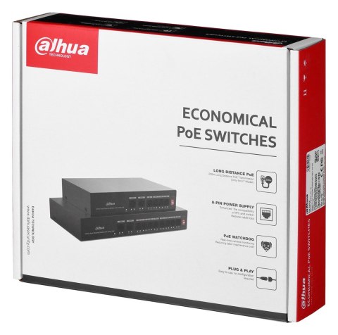 DAHUA Switch PoE DAHUA PFS3010-8ET-65 DAHUA Switch PoE DAHUA PFS3010-8ET-65