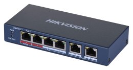 Hikvision SWITCH POE HIKVISION DS-3E0106HP-E 6-PORTOWY