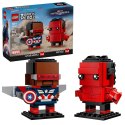Lego LEGO 40668 Super Heroes - Figurki Kapitana Ameryki i Czerwonego Hulka