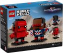 Lego LEGO 40668 Super Heroes - Figurki Kapitana Ameryki i Czerwonego Hulka