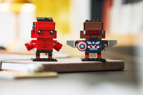 Lego LEGO 40668 Super Heroes - Figurki Kapitana Ameryki i Czerwonego Hulka Lego LEGO 40668 Super Heroes - Figurki Kapitana Ameryki i Czerwonego Hulka
