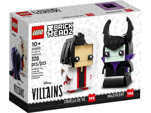 Lego LEGO BrickHeadz 40620 Cruella i Diabolina Lego LEGO BrickHeadz 40620 Cruella i Diabolina