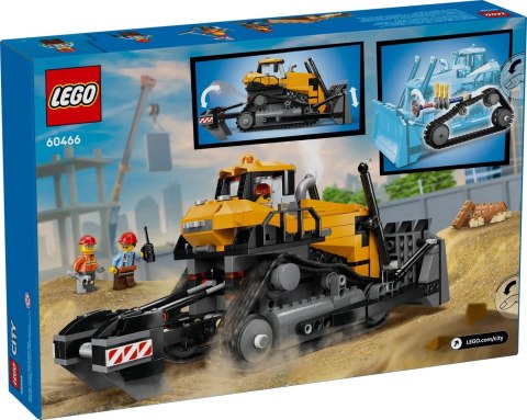 Lego LEGO CITY 60466 BIG VEHICLES YELLOW BULLDOZER WITH FRONT LOADER Lego LEGO CITY 60466 BIG VEHICLES YELLOW BULLDOZER WITH FRONT LOADER
