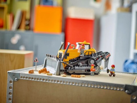Lego LEGO CITY 60466 BIG VEHICLES YELLOW BULLDOZER WITH FRONT LOADER Lego LEGO CITY 60466 BIG VEHICLES YELLOW BULLDOZER WITH FRONT LOADER