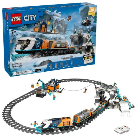 Lego LEGO CITY 60470 TRAINS EXPLORERS' ARCTIC POLAR EXPRESS TRAIN Lego LEGO CITY 60470 TRAINS EXPLORERS' ARCTIC POLAR EXPRESS TRAIN