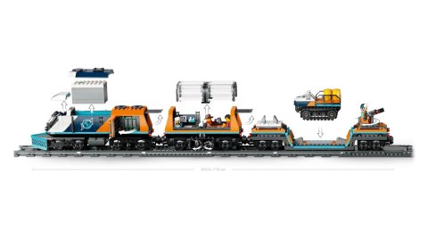 Lego LEGO CITY 60470 TRAINS EXPLORERS' ARCTIC POLAR EXPRESS TRAIN Lego LEGO CITY 60470 TRAINS EXPLORERS' ARCTIC POLAR EXPRESS TRAIN