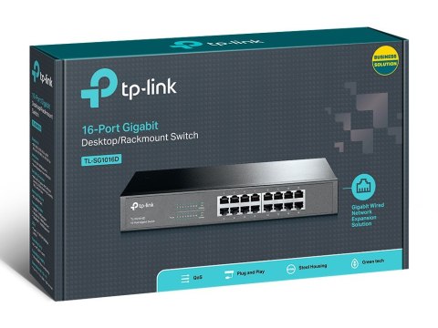 TP-LINK Switch TP-LINK TL-SG1016D (16x 10/100/1000Mbps) TP-LINK Switch TP-LINK TL-SG1016D (16x 10/100/1000Mbps)