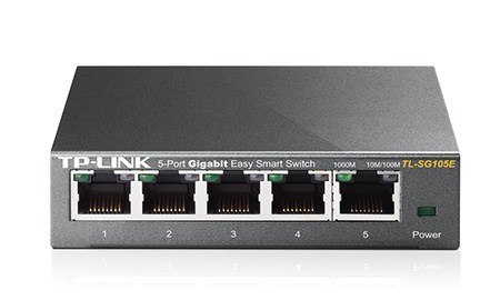 TP-LINK Switch TP-LINK TL-SG105E (5x 10/100/1000Mbps) TP-LINK Switch TP-LINK TL-SG105E (5x 10/100/1000Mbps)