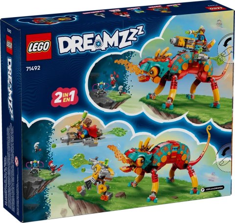 Lego LEGO DREAMZZZ 71492 MATEO'S FIRE CHAMELEON Lego LEGO DREAMZZZ 71492 MATEO'S FIRE CHAMELEON