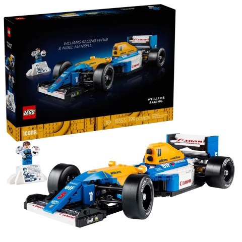 Lego LEGO ICONS 10353 Williams Racing FW14B i Nigel Mansell Lego LEGO ICONS 10353 Williams Racing FW14B i Nigel Mansell
