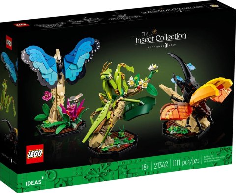 Lego LEGO Ideas 21342 Kolekcja owadów Lego LEGO Ideas 21342 Kolekcja owadów