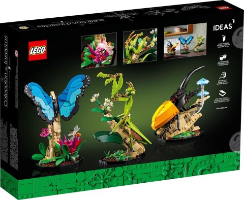 Lego LEGO Ideas 21342 Kolekcja owadów Lego LEGO Ideas 21342 Kolekcja owadów