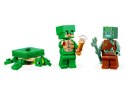 Lego LEGO Minecraft 21254 Domek na plaży żółwi