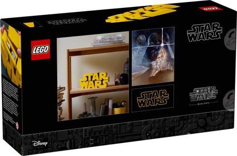 Lego LEGO Star Wars 75407 Logo Star Wars zbudowane z klocków Lego LEGO Star Wars 75407 Logo Star Wars zbudowane z klocków