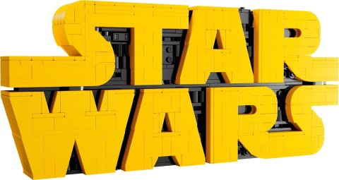 Lego LEGO Star Wars 75407 Logo Star Wars zbudowane z klocków Lego LEGO Star Wars 75407 Logo Star Wars zbudowane z klocków