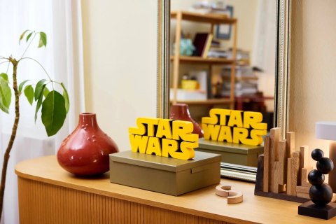 Lego LEGO Star Wars 75407 Logo Star Wars zbudowane z klocków Lego LEGO Star Wars 75407 Logo Star Wars zbudowane z klocków