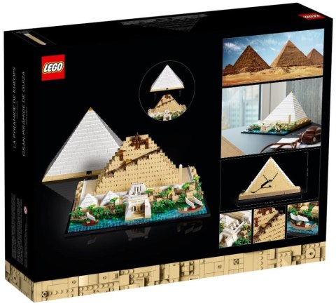 Lego LEGO Architecture 21058 Piramida Cheopsa Lego LEGO Architecture 21058 Piramida Cheopsa