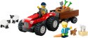 Lego LEGO CITY 60461 Czerwony traktor z przyczepą i owcą