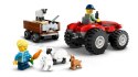 Lego LEGO CITY 60461 Czerwony traktor z przyczepą i owcą