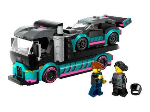 Lego LEGO City 60406 Samochód wyścigowy i laweta Lego LEGO City 60406 Samochód wyścigowy i laweta