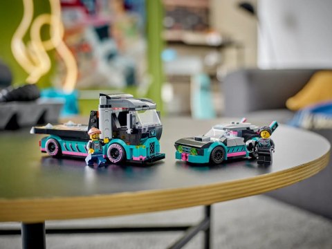 Lego LEGO City 60406 Samochód wyścigowy i laweta Lego LEGO City 60406 Samochód wyścigowy i laweta